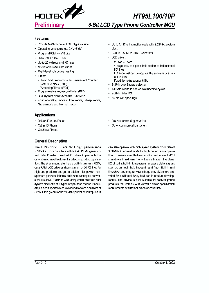 HT95A300_5069462.PDF Datasheet