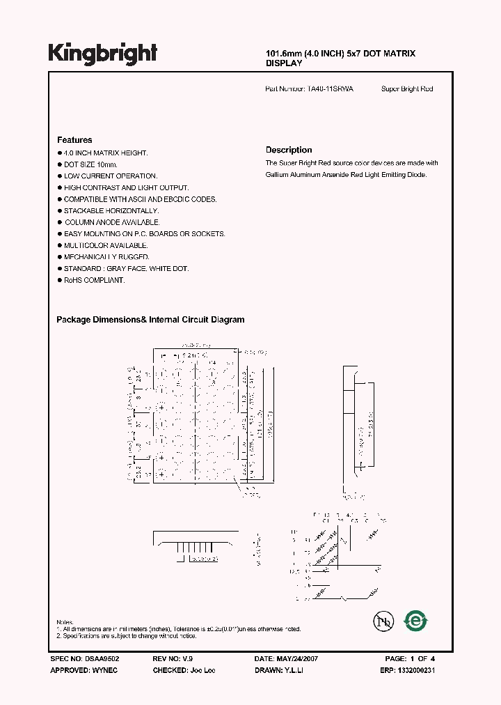 TA40-11SRWA_6485.PDF Datasheet