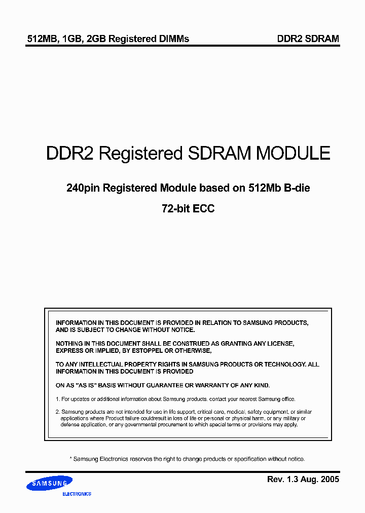 M393T5750BY0-CD5CC_11830.PDF Datasheet