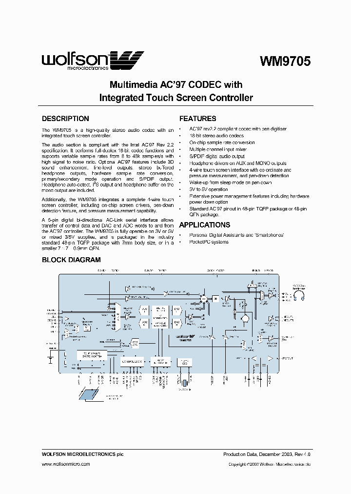 XWM9705EFLRV_21828.PDF Datasheet