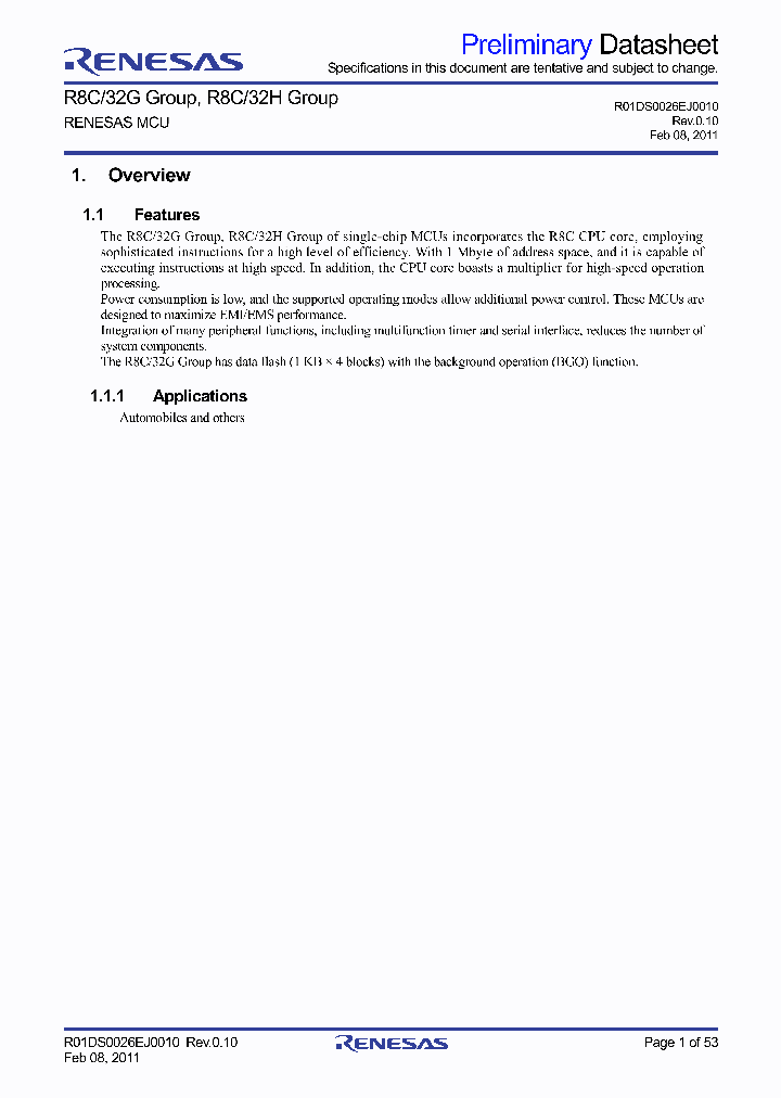 R5F21332GKSP_24685.PDF Datasheet