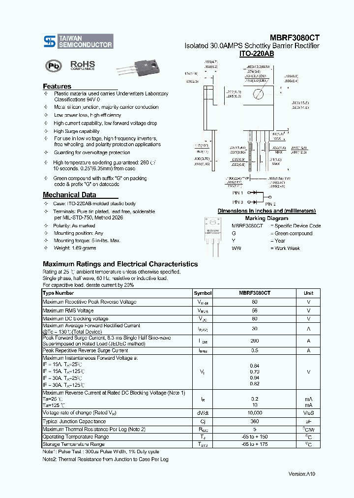 MBRF3080CT_26207.PDF Datasheet
