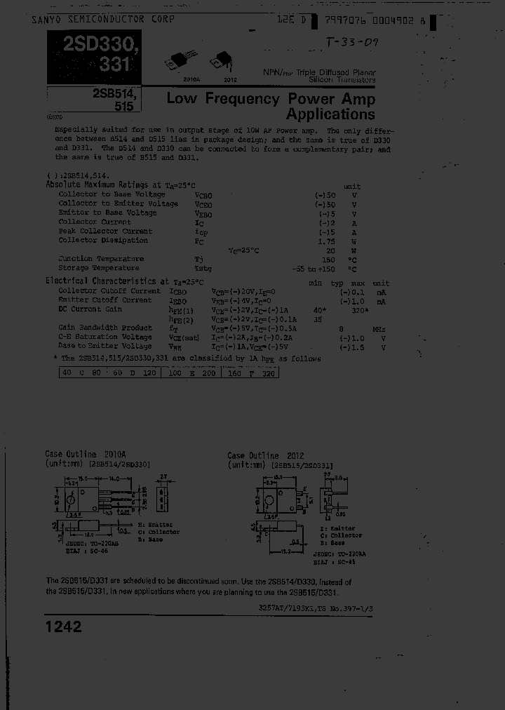 2SB331_27671.PDF Datasheet