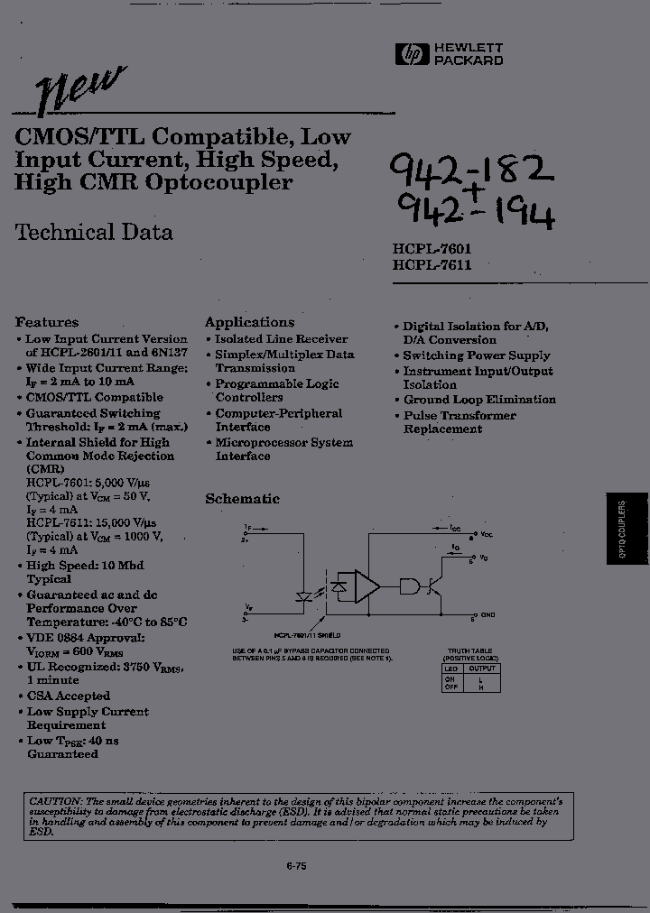 HCPL7611_28289.PDF Datasheet