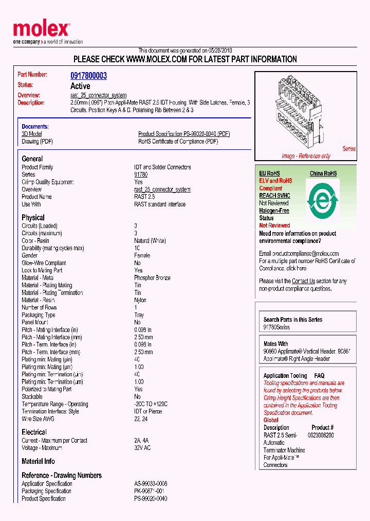 91780-0003_30354.PDF Datasheet