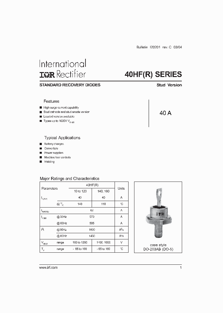40HA40_32318.PDF Datasheet
