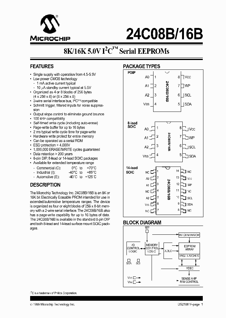 24C16B_33950.PDF Datasheet