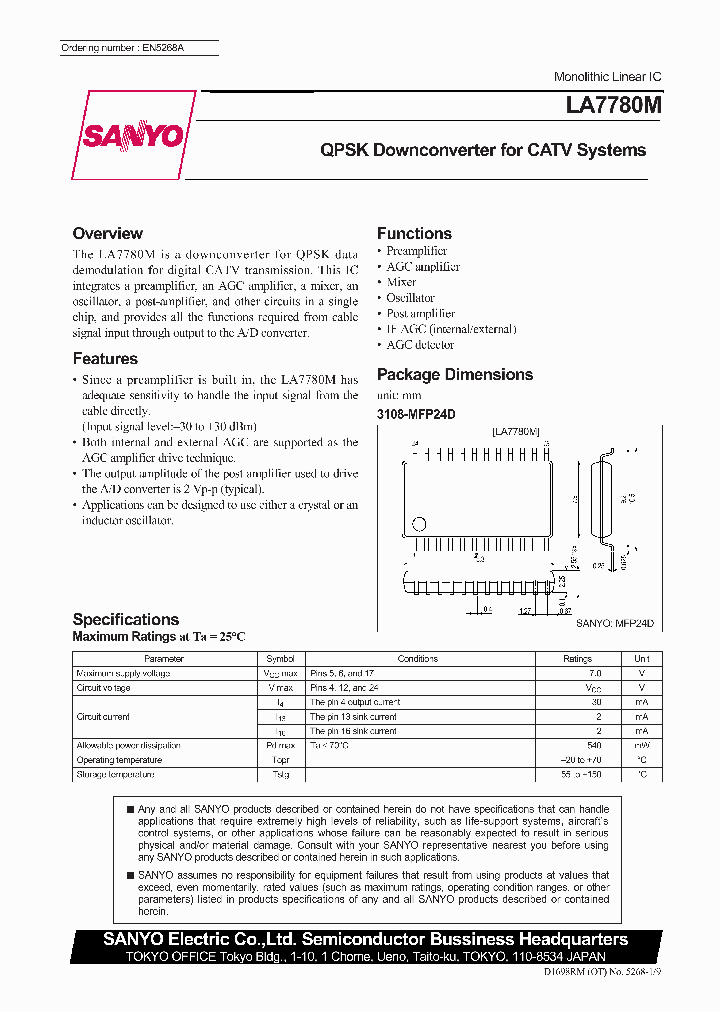 LA7780M_36774.PDF Datasheet
