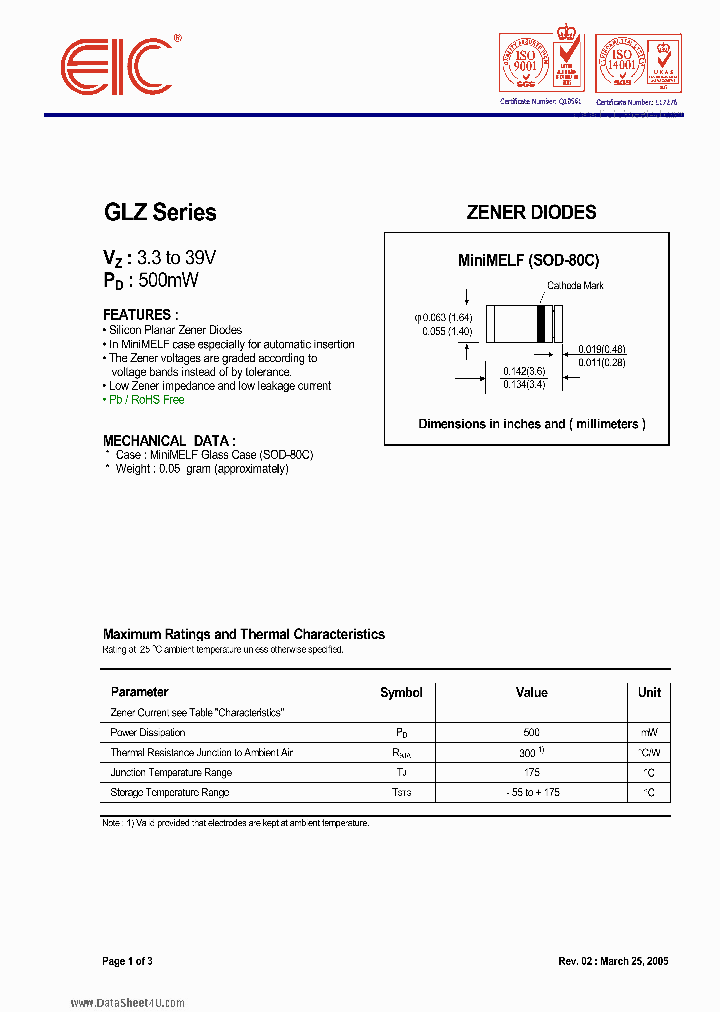 GLZ91_37505.PDF Datasheet