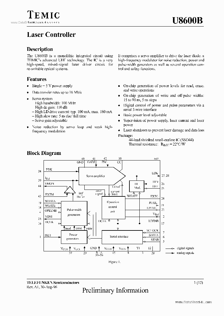 U8600B_37628.PDF Datasheet