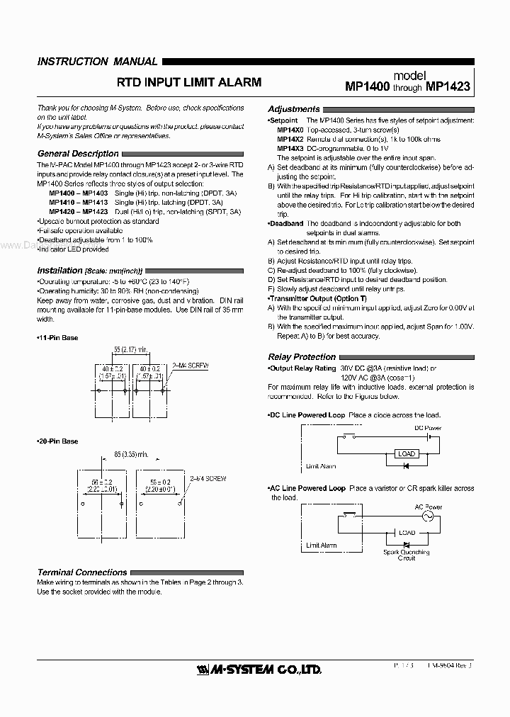 MP140X_37736.PDF Datasheet