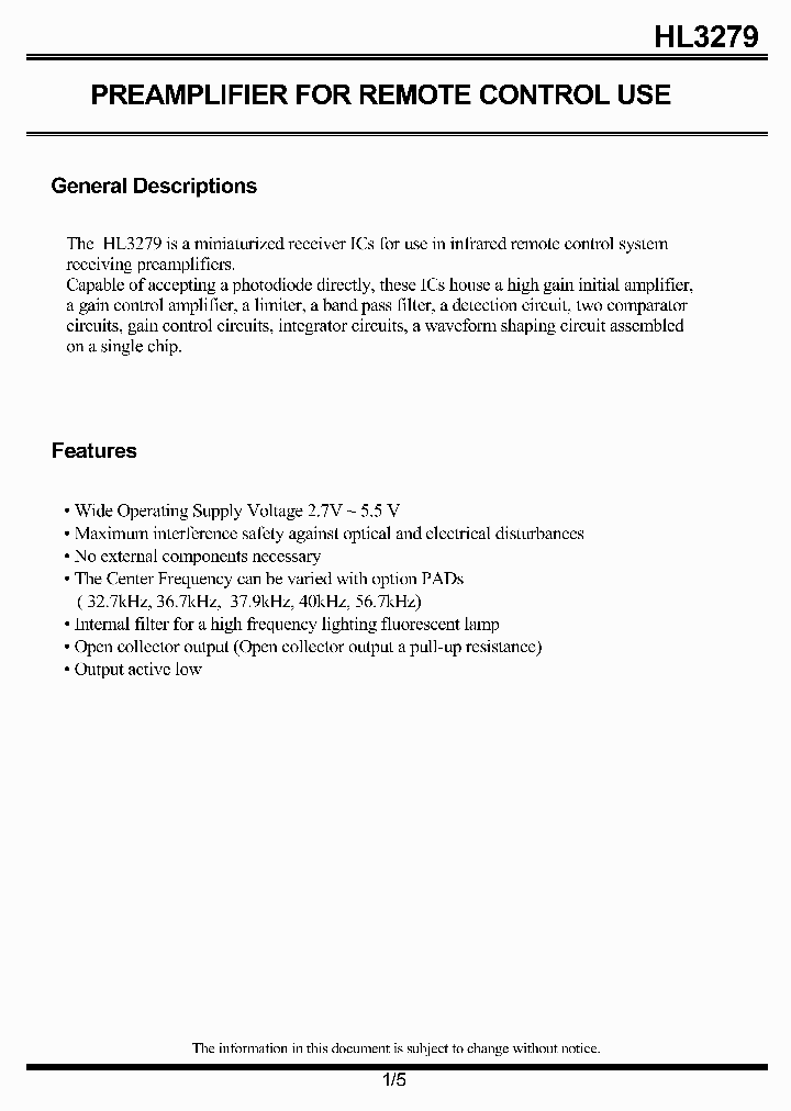 HL3279_38292.PDF Datasheet