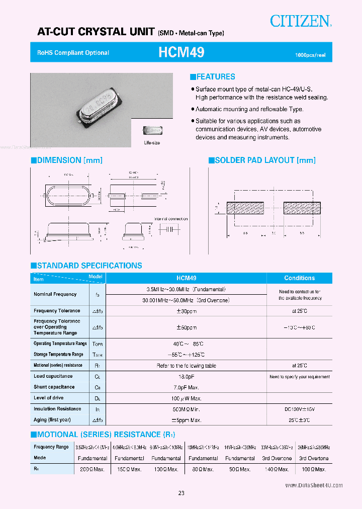 HCM49_38395.PDF Datasheet