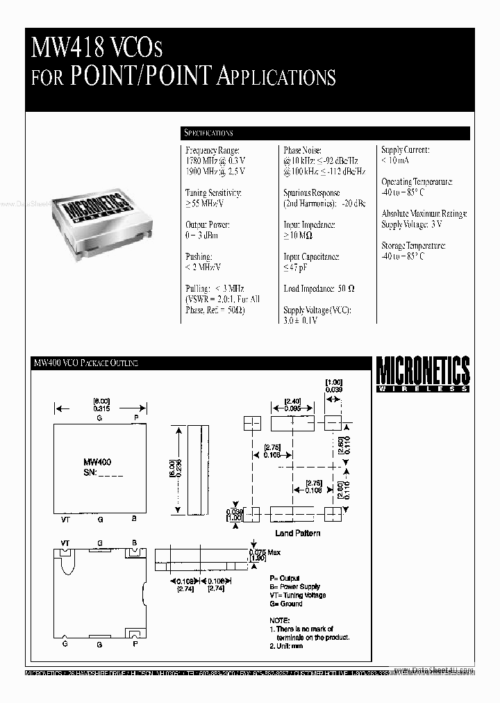 MW418_38407.PDF Datasheet