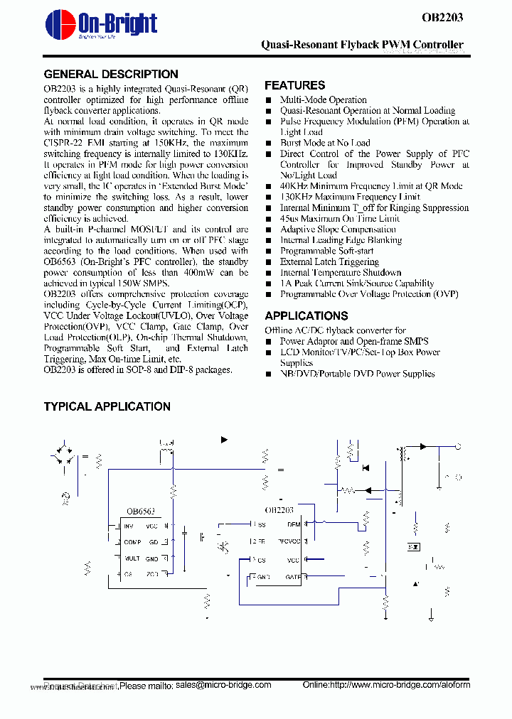 OB2203_38912.PDF Datasheet