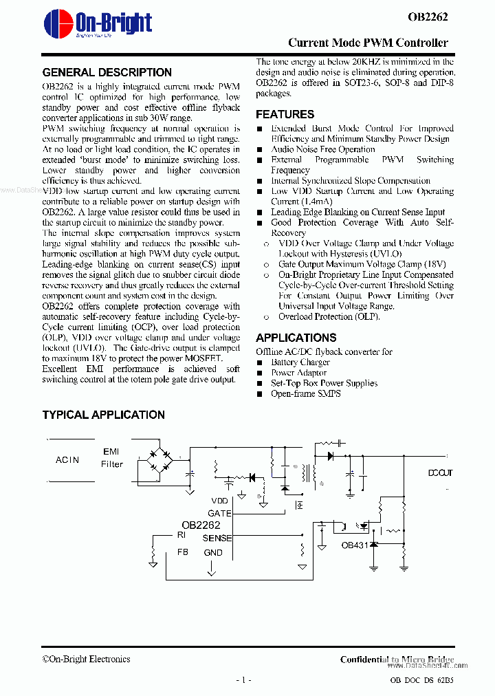 OB2262_38913.PDF Datasheet