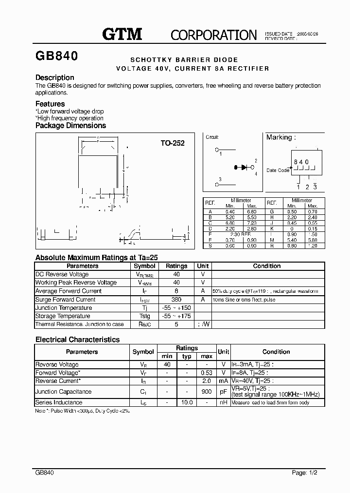 GB840_55328.PDF Datasheet