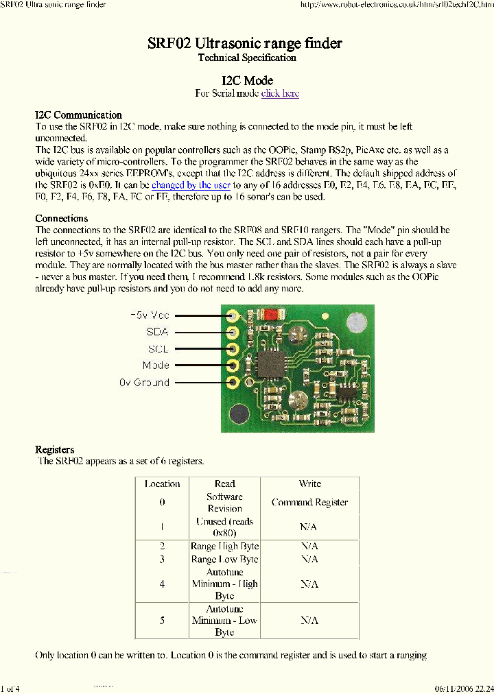 SRF02_39095.PDF Datasheet