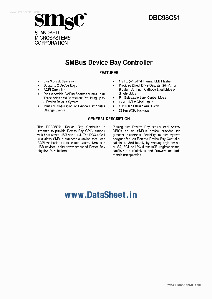98C51_40325.PDF Datasheet