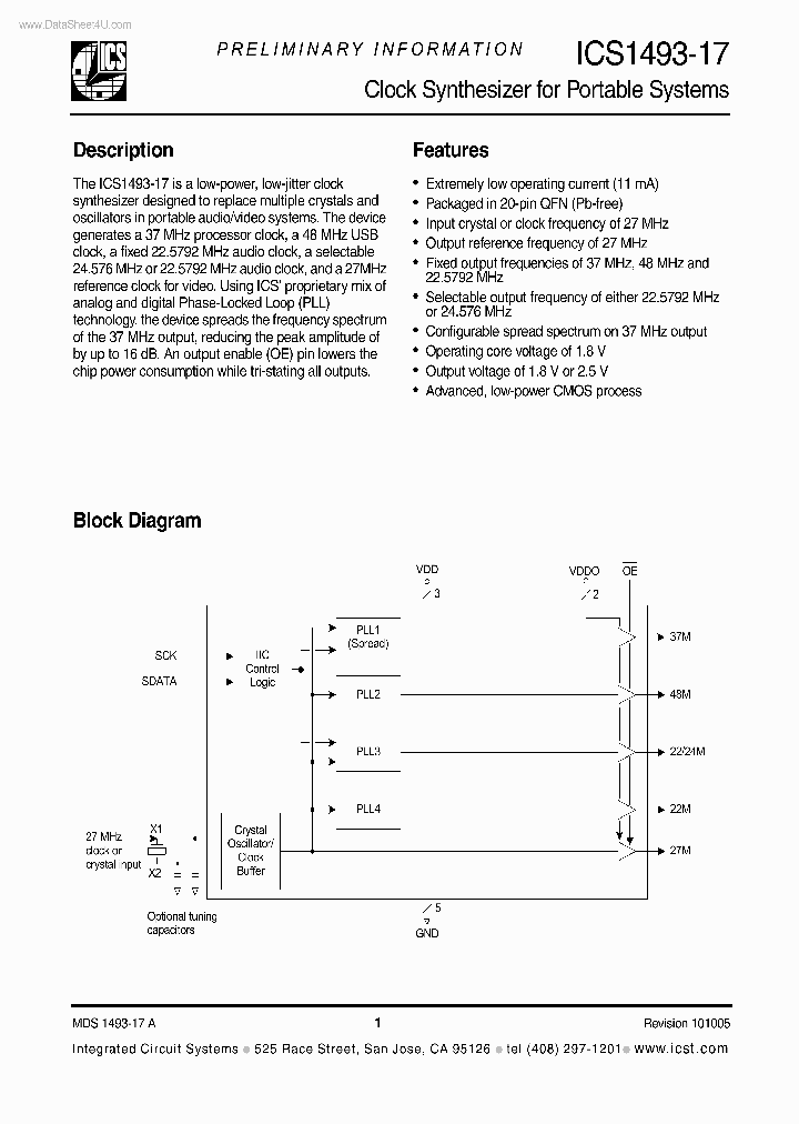 ICS1493-17_40484.PDF Datasheet