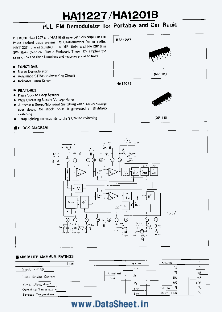 HA12018_40554.PDF Datasheet