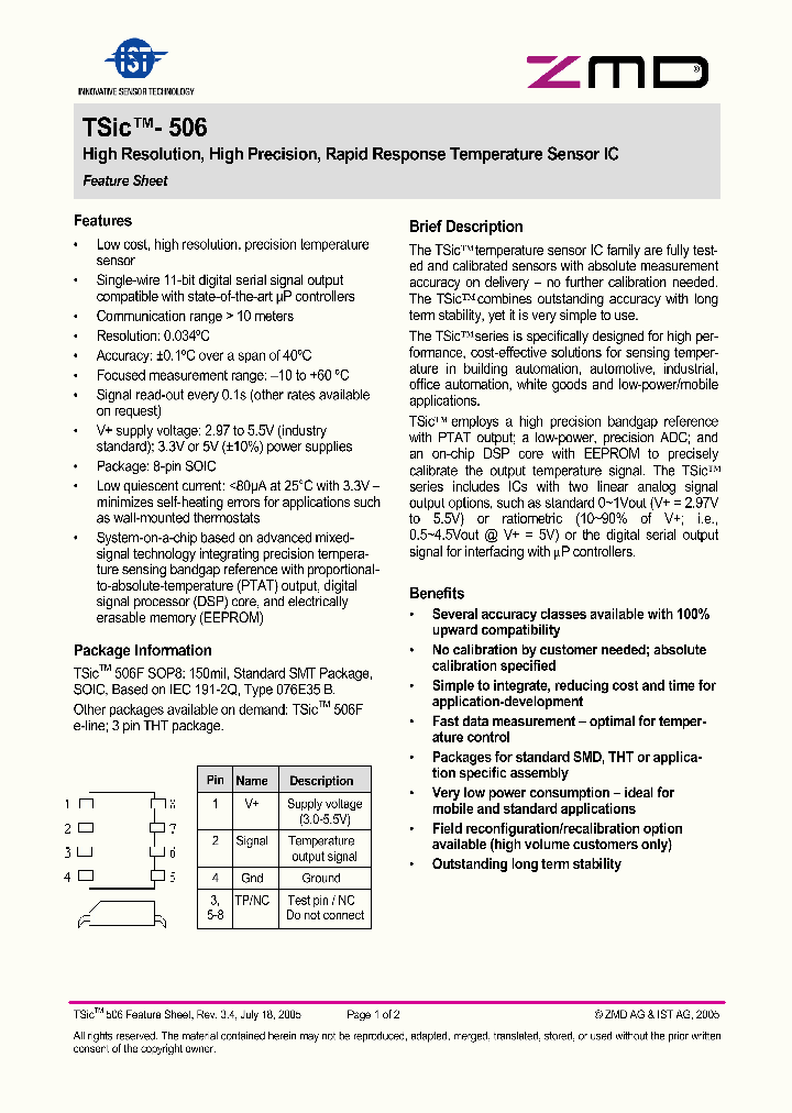 TSIC-506_61364.PDF Datasheet