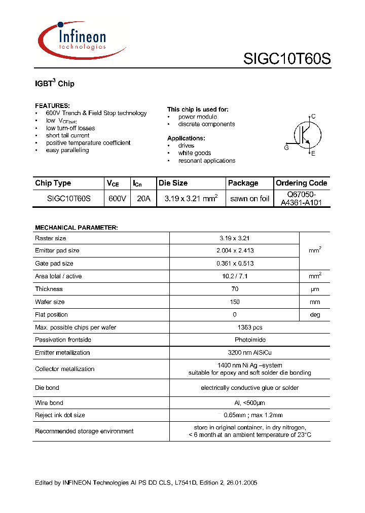 SIGC10T60S_61549.PDF Datasheet