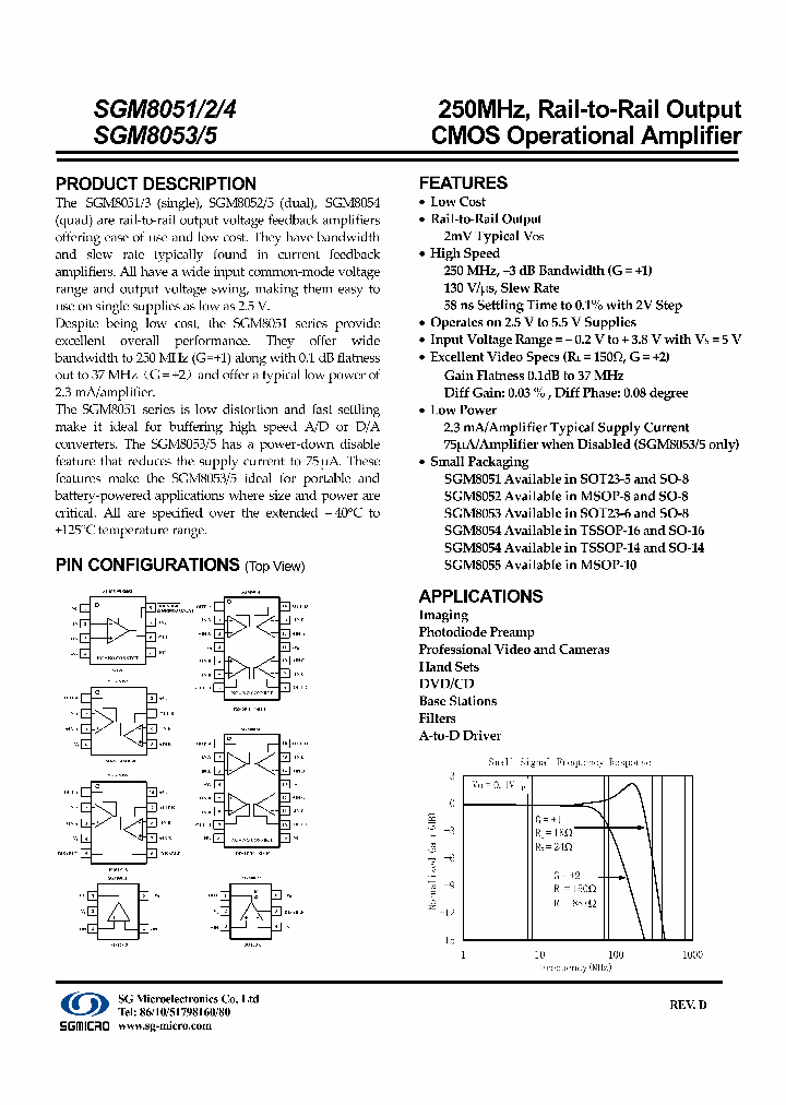 SGM8054XSTR_62204.PDF Datasheet