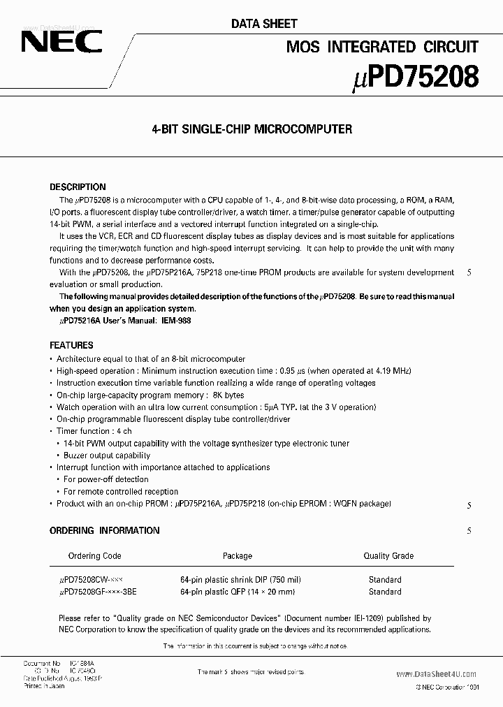 D75208CW_40794.PDF Datasheet
