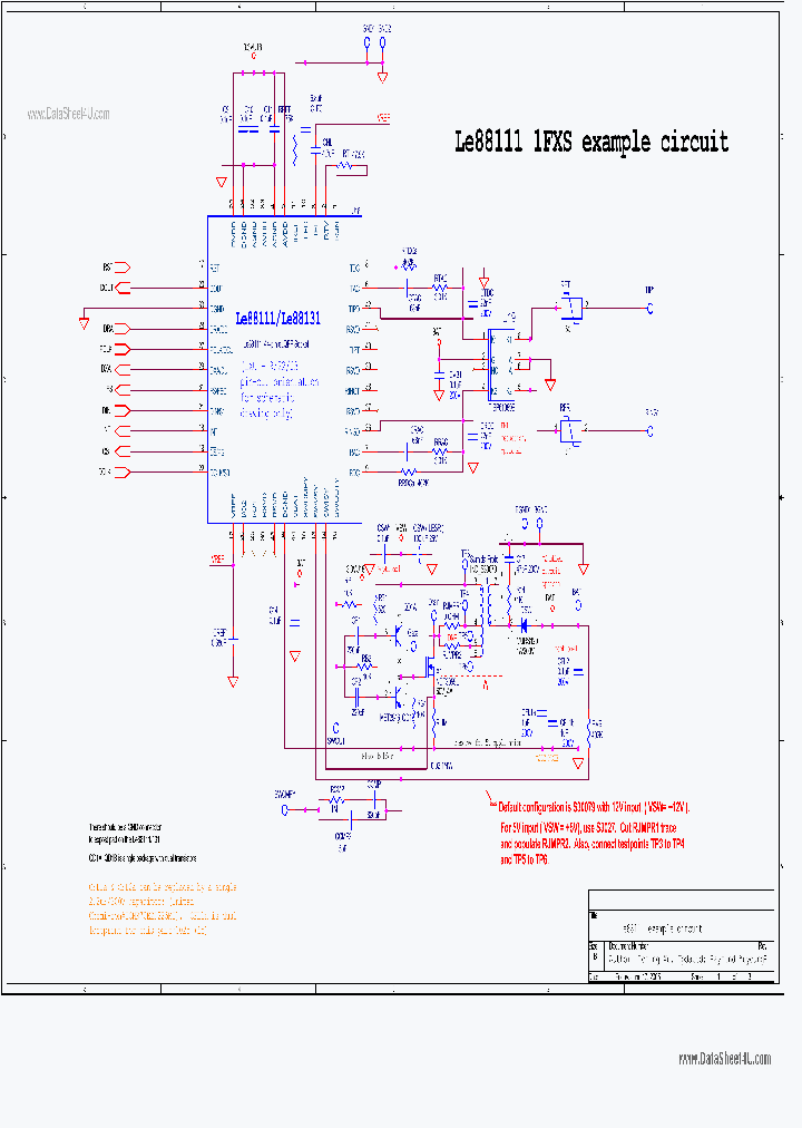 LE88111_40847.PDF Datasheet