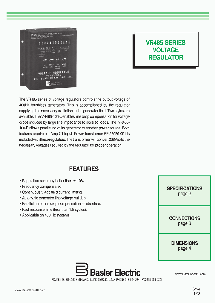 VR485_40905.PDF Datasheet