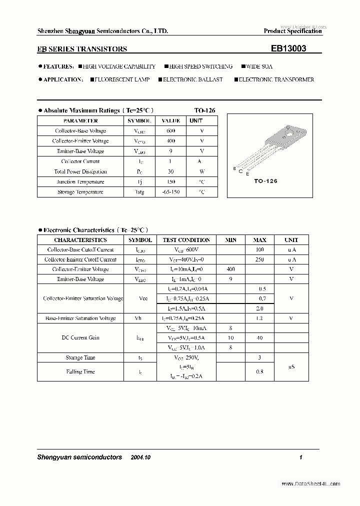EB13003_40958.PDF Datasheet