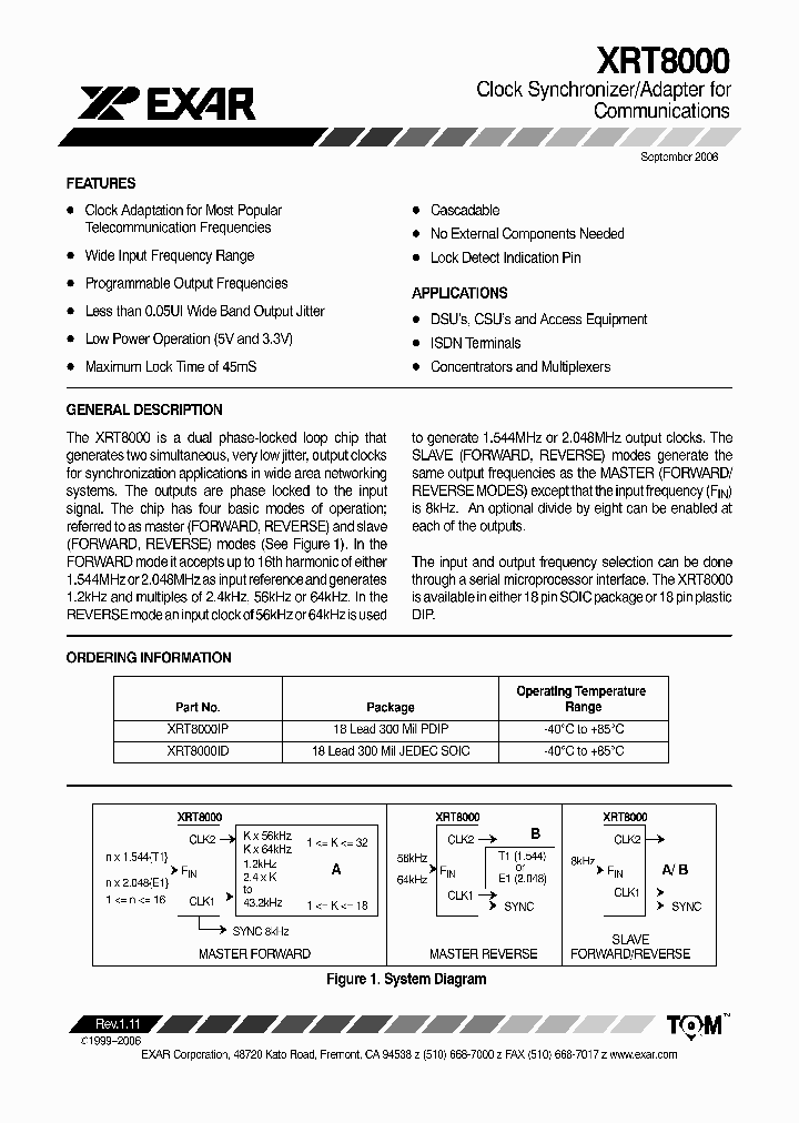 XRT800006_64934.PDF Datasheet