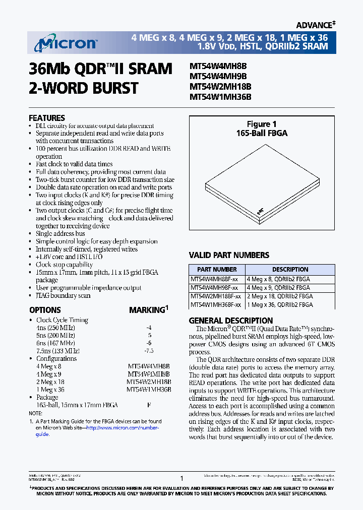 MT54W4MH9B-4_67944.PDF Datasheet