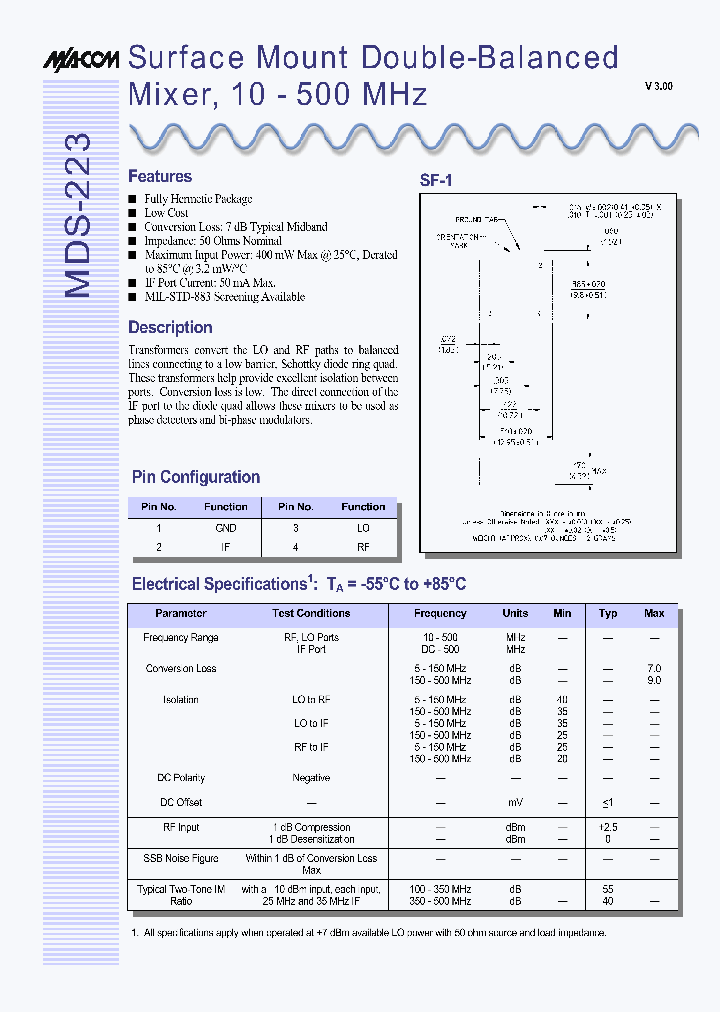 MDS-223_41872.PDF Datasheet