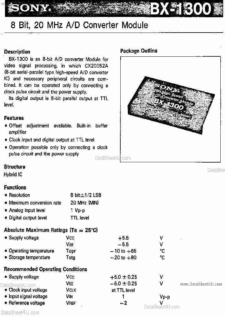 BX-1300_42276.PDF Datasheet