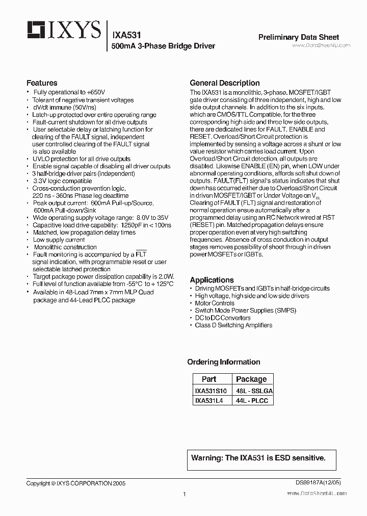 IXA531_42551.PDF Datasheet