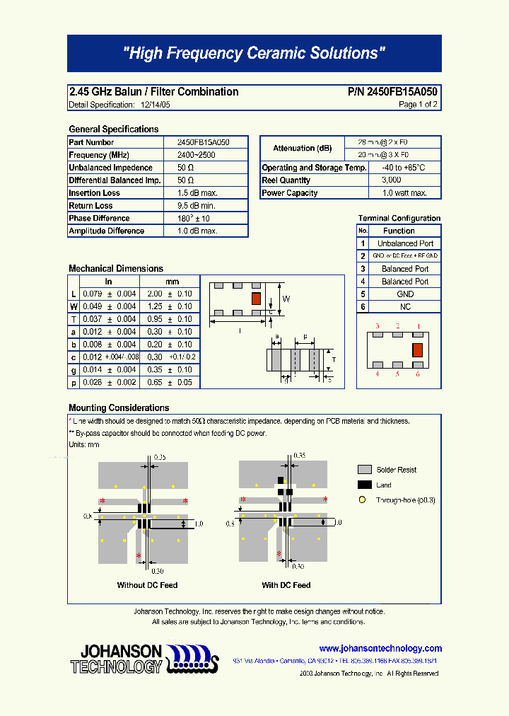 2450FB15A050_70357.PDF Datasheet