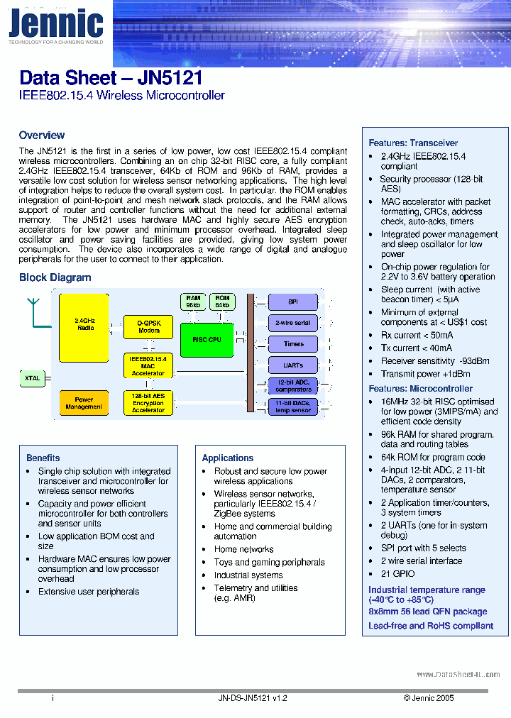 JN5121_70535.PDF Datasheet