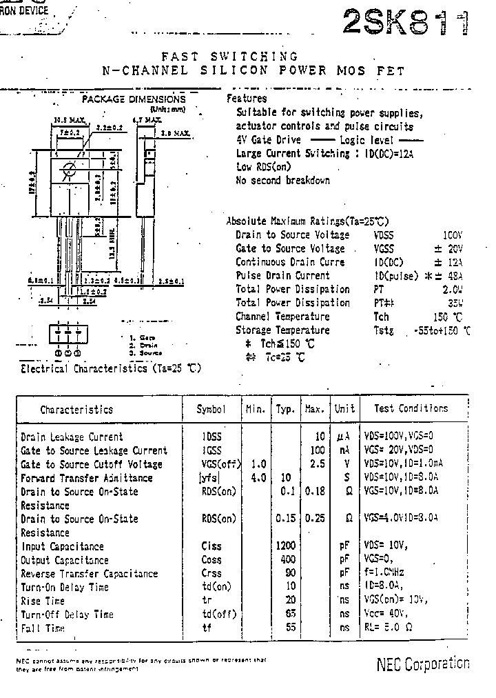 K811_43211.PDF Datasheet