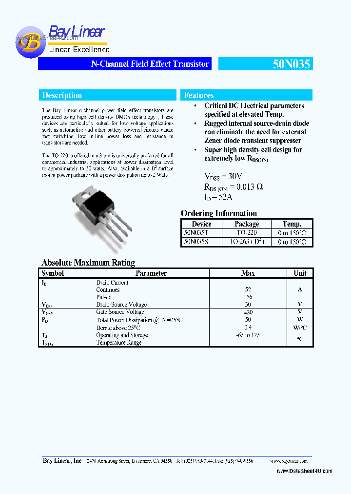 50N035_71170.PDF Datasheet
