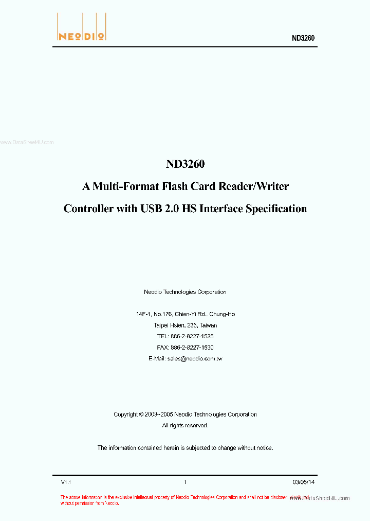 ND3260_73391.PDF Datasheet