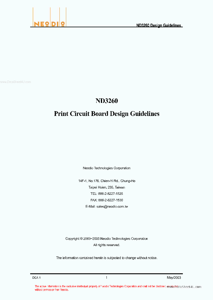 ND3260_73390.PDF Datasheet