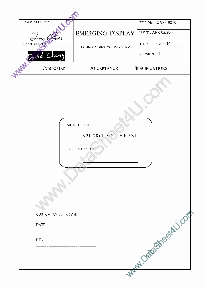 EW32F50_43976.PDF Datasheet