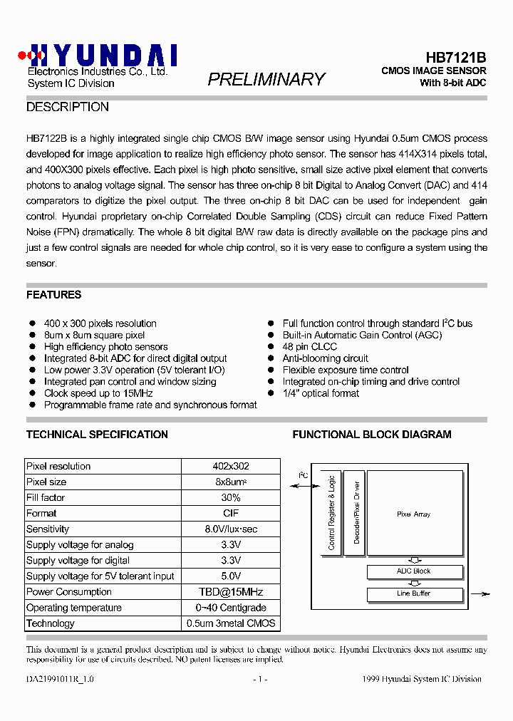 HB7121BELECTRONICS_76661.PDF Datasheet