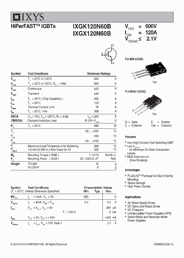 IXGK120N60B10_78529.PDF Datasheet