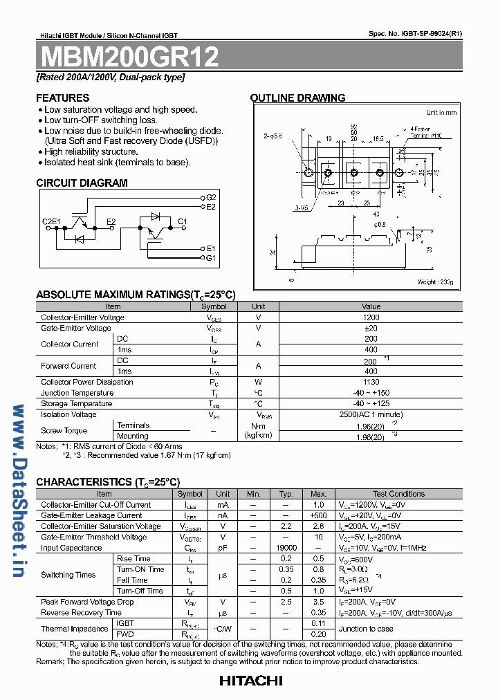 MBM200GR12_44773.PDF Datasheet