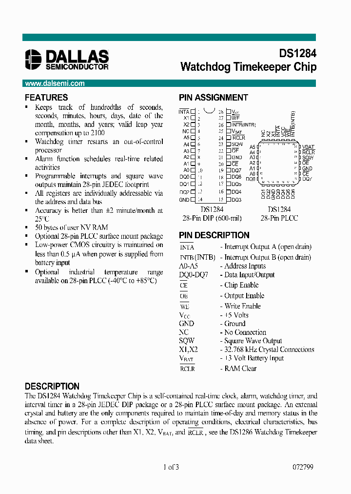 DS1284_86118.PDF Datasheet