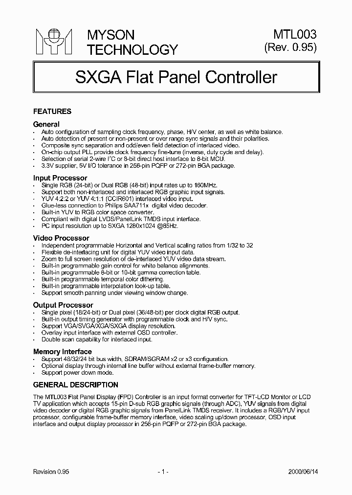 MTL003_90443.PDF Datasheet