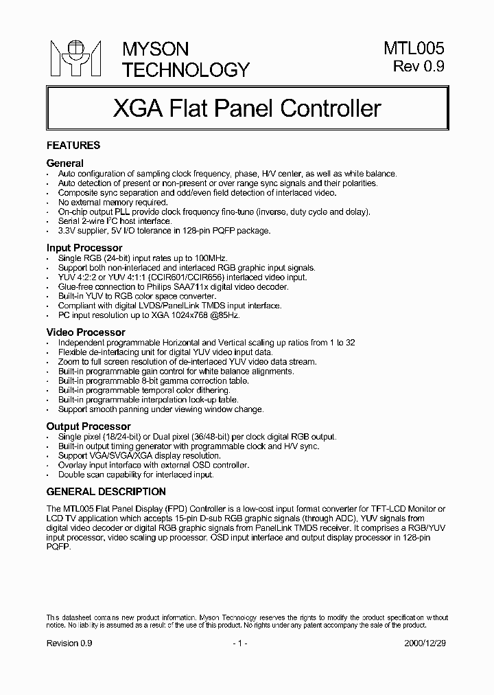 MTL005_90445.PDF Datasheet